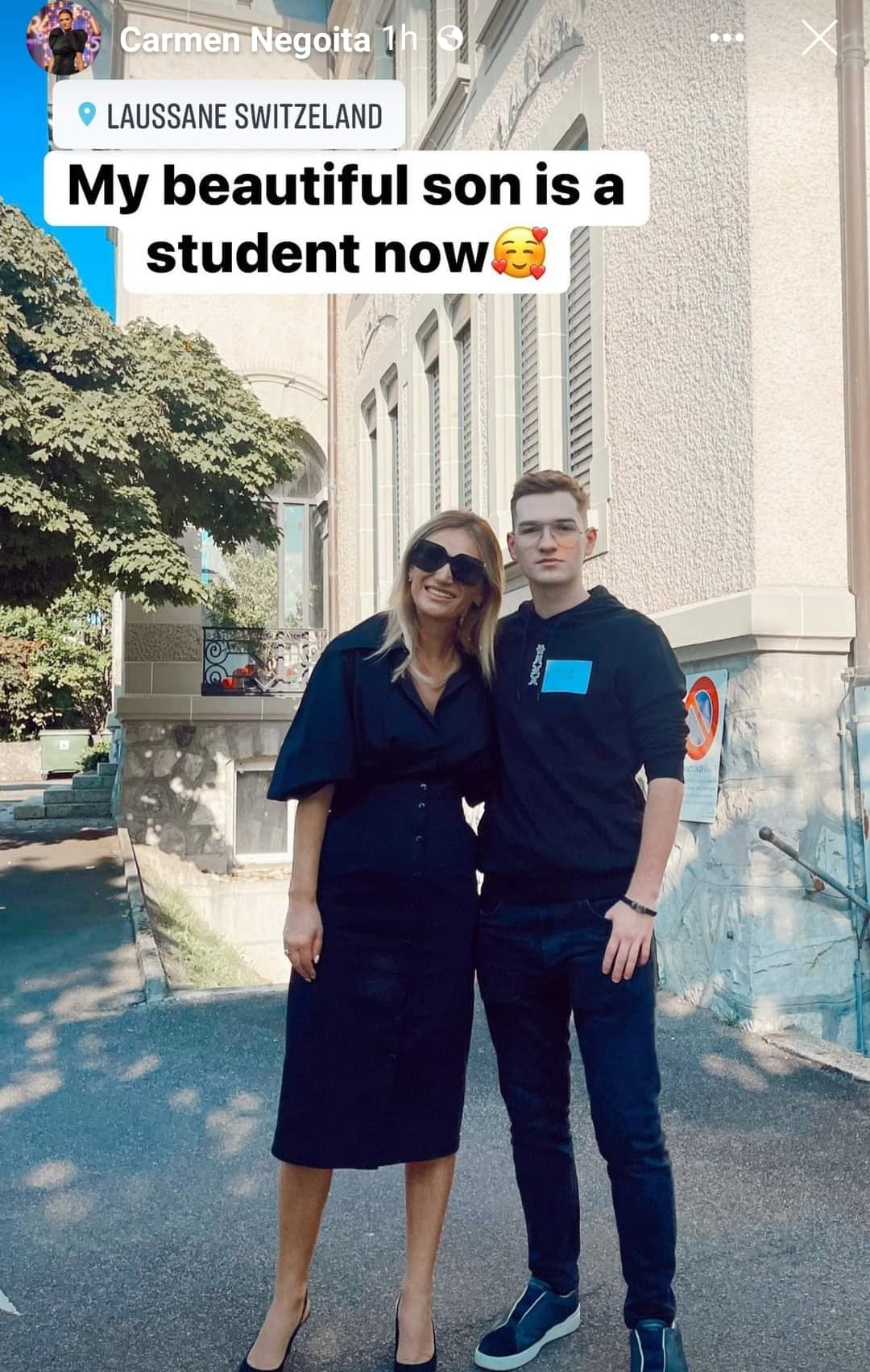 Cum arată băiatul lui Carmen Negoiță și al lui Ionuț Negoiță. Harold are 20 de ani și studiază acum în Elveția