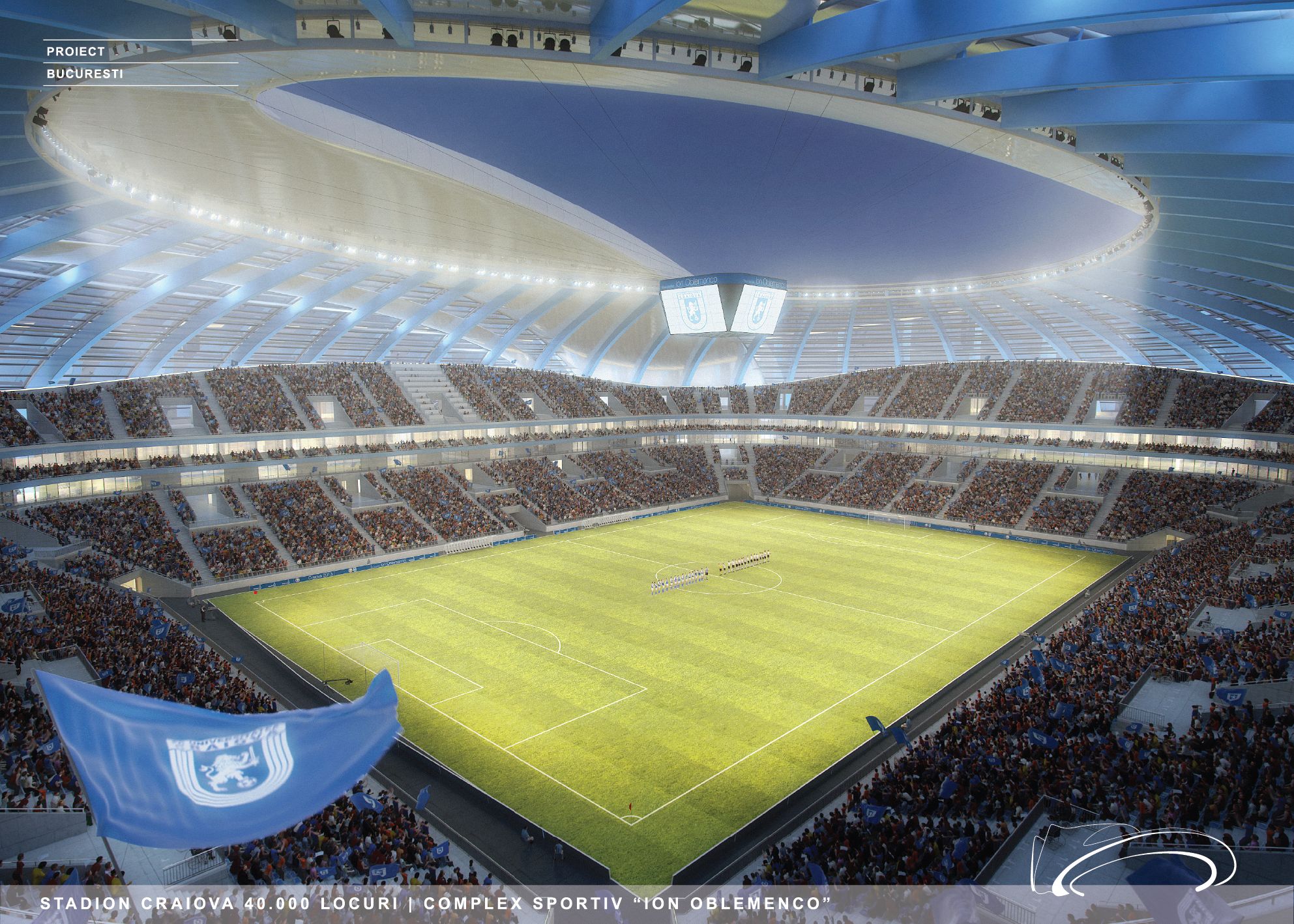 GALERIE / Noul stadion din Craiova va fi o BIJUTERIE!