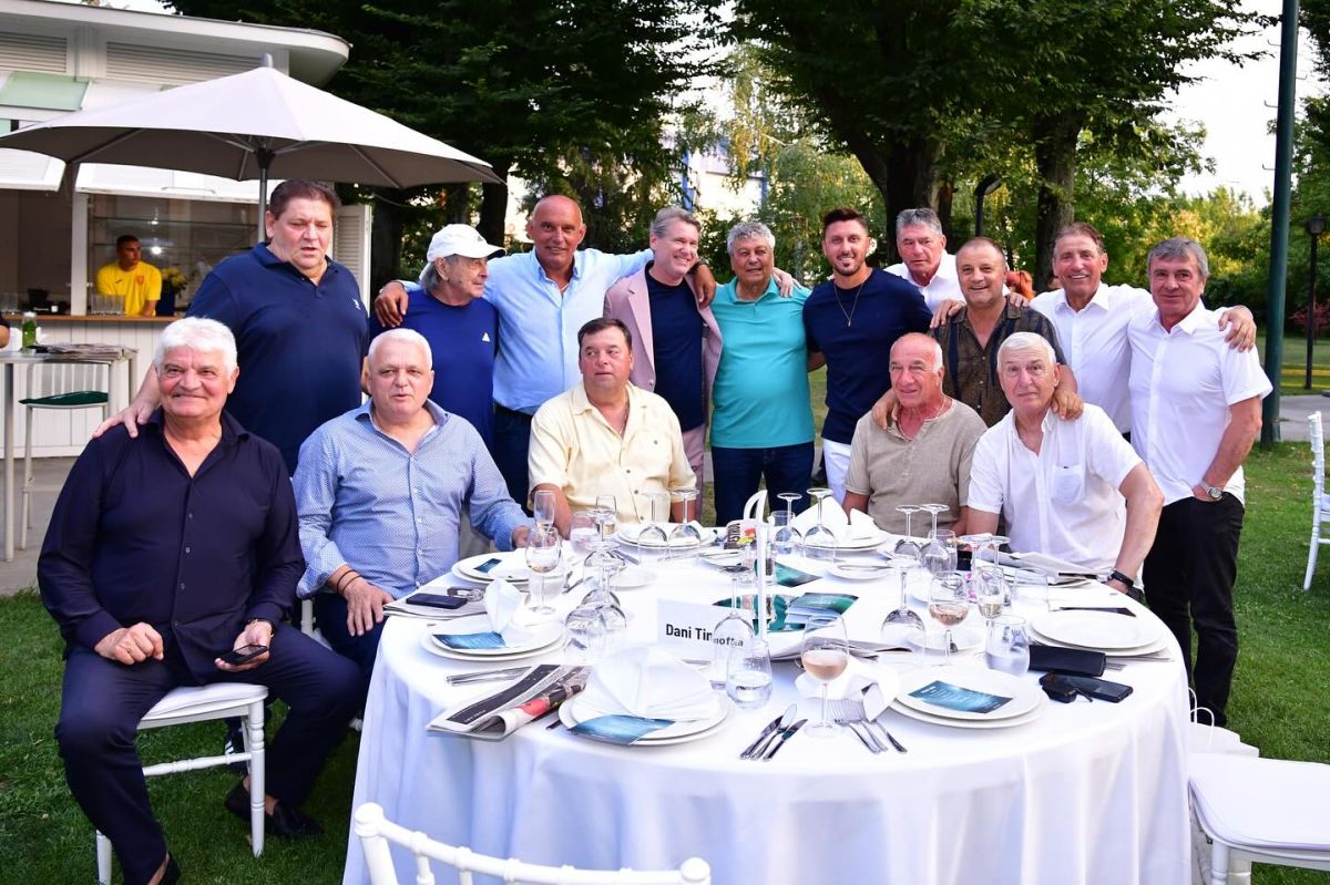La mulți ani, Mircea Lucescu! - a scris Ioan Andone pe Facebook. Cine a participat la ziua de naștere a selecționerului român