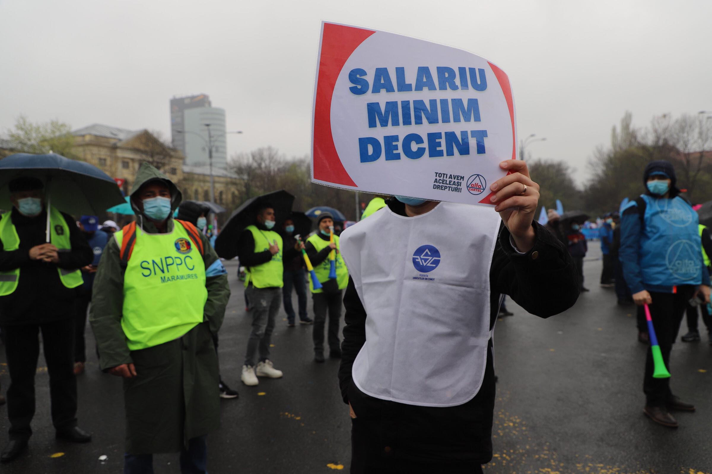 Noi proteste sindicale în fața Guvernului. Care sunt revendicările