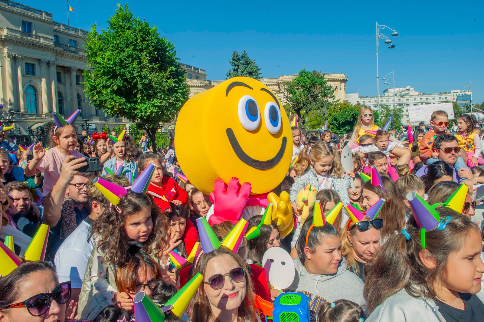 Mirela Retegan, spectacol pe Calea Victoriei