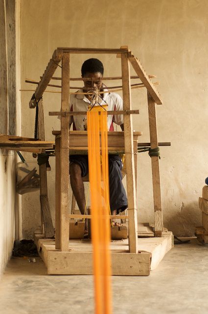 Kente loom