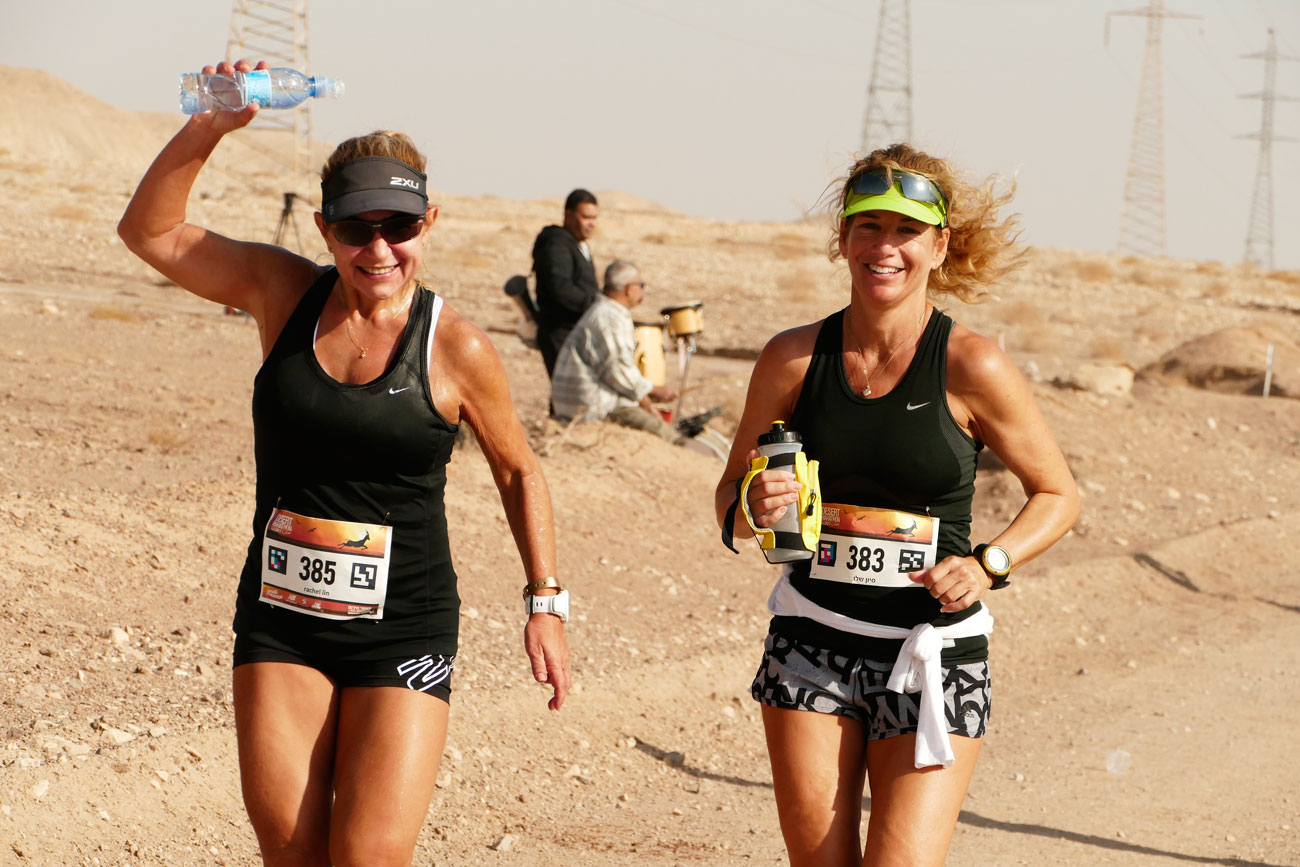Maratonul din deșertul de lângă Eilat, în imagini