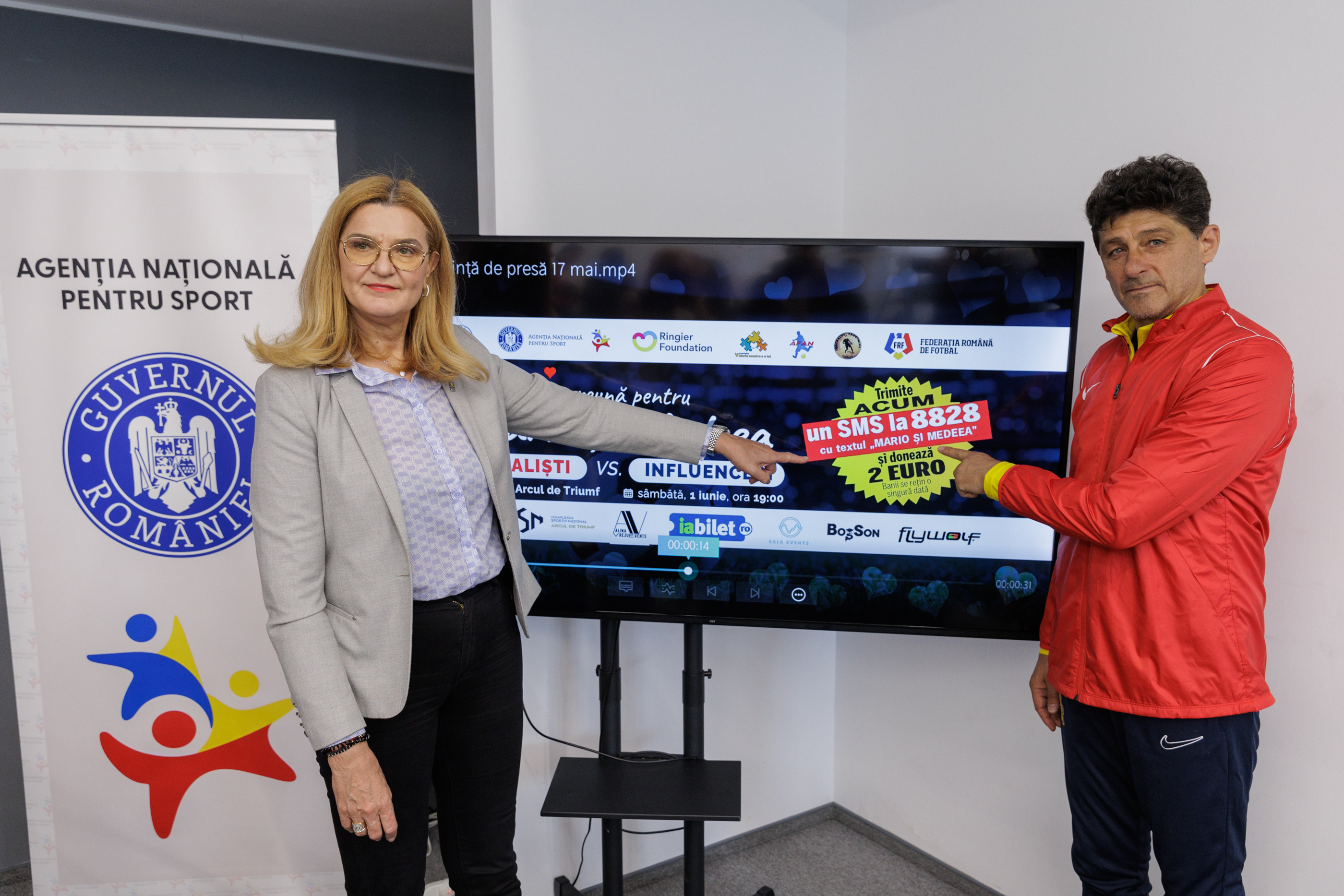 Legende ale sportului românesc s-au alăturat campaniei Fundației Ringier și vor disputa un meci caritabil. Frații Mario și Medeea, bolnavi de paraplegie, au nevoie de 1.200.000 de euro pentru tratamente în Australia