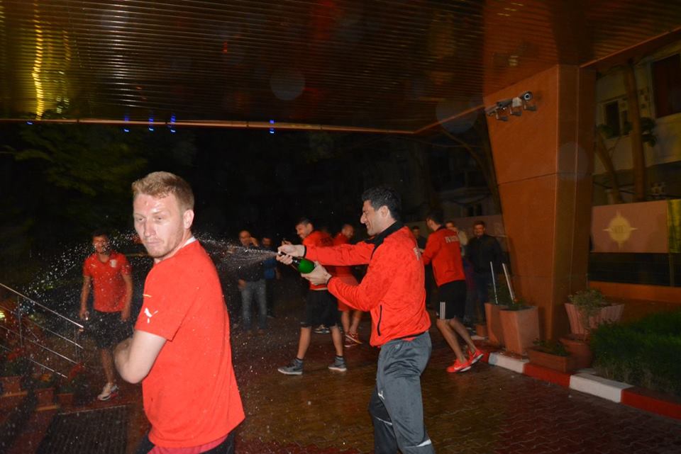 A început fiesta la Giurgiu! Prima reacție a lui Șumudică: ”Este extraordinar! Am practicat cel mai frumos fotbal” FOTO&VIDEO