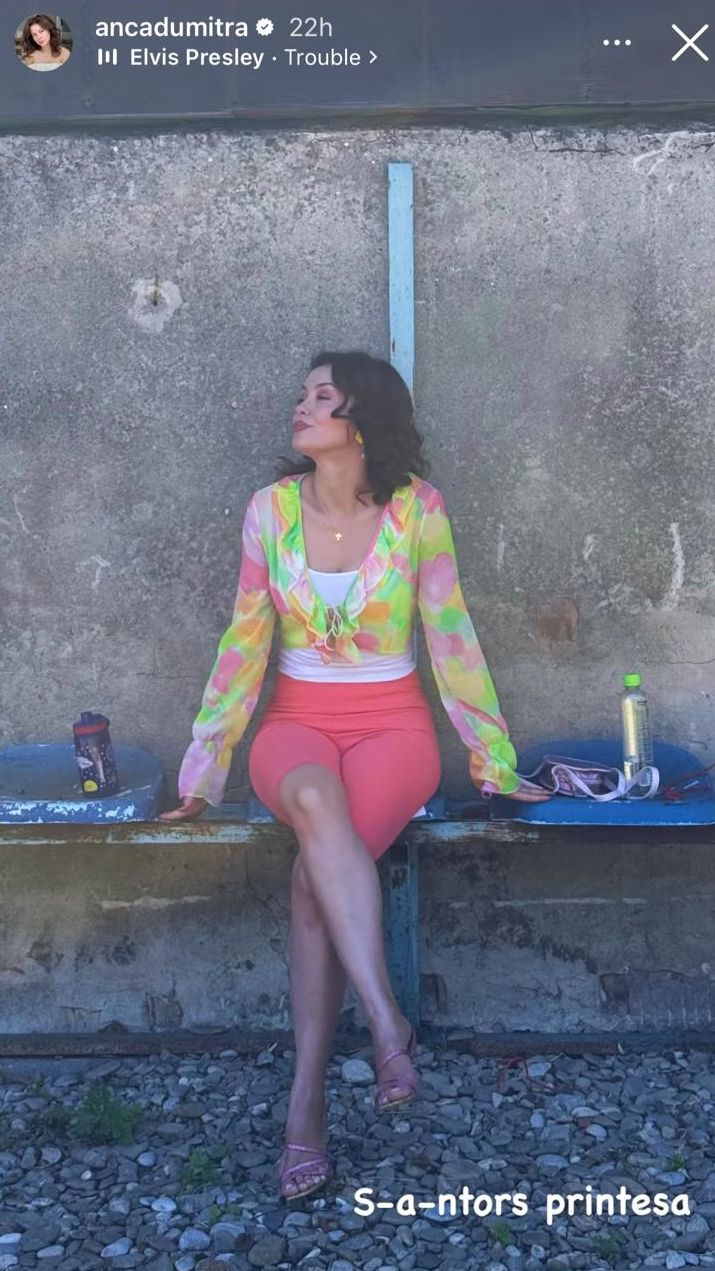 Cum a apărut Anca Dumitra pe platourile de filmare ale serialului „Las Fierbinți”. S-a întors prințesa