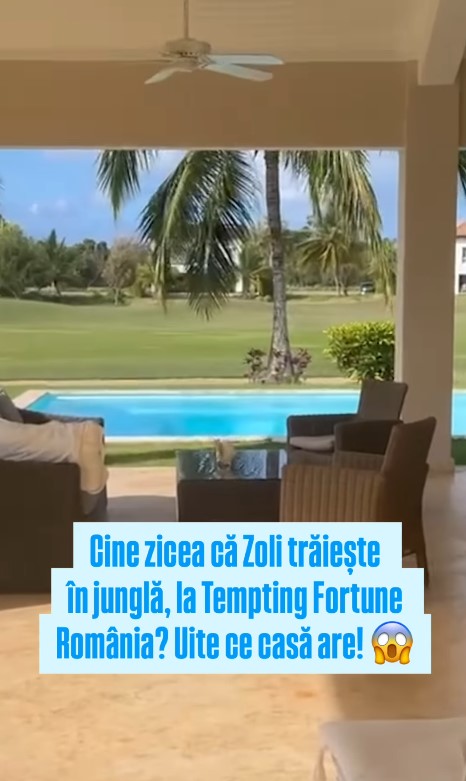 Imagini din casa în care Zoli Toth locuiește în Republica Dominicană. Prezentatorul „Tempting Fortune România” are toate condițiile