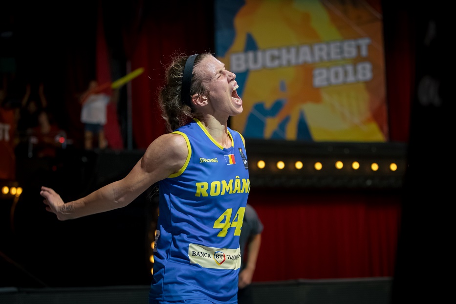 Campionatul European de baschet 3x3, în România. Treofeele, la sârbi și la franțuzoaice. Tricolorele, învinse în sferturile de la Circul Metropolitan București / FOTO