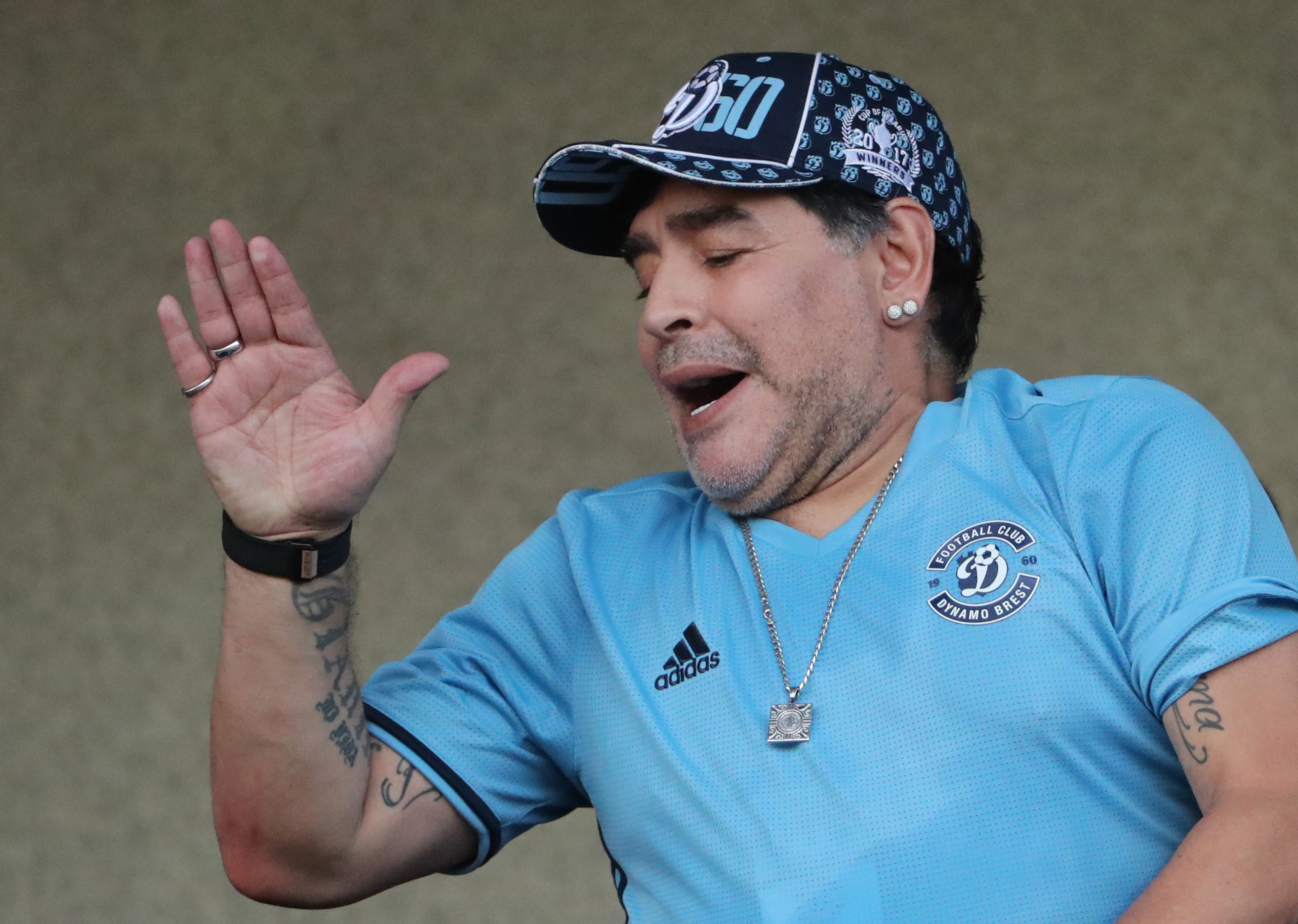 FOTO | Soția lui Mauro Icardi a trecut prin patul lui Diego Maradona: "Se auzea de parcă mutau mobila"