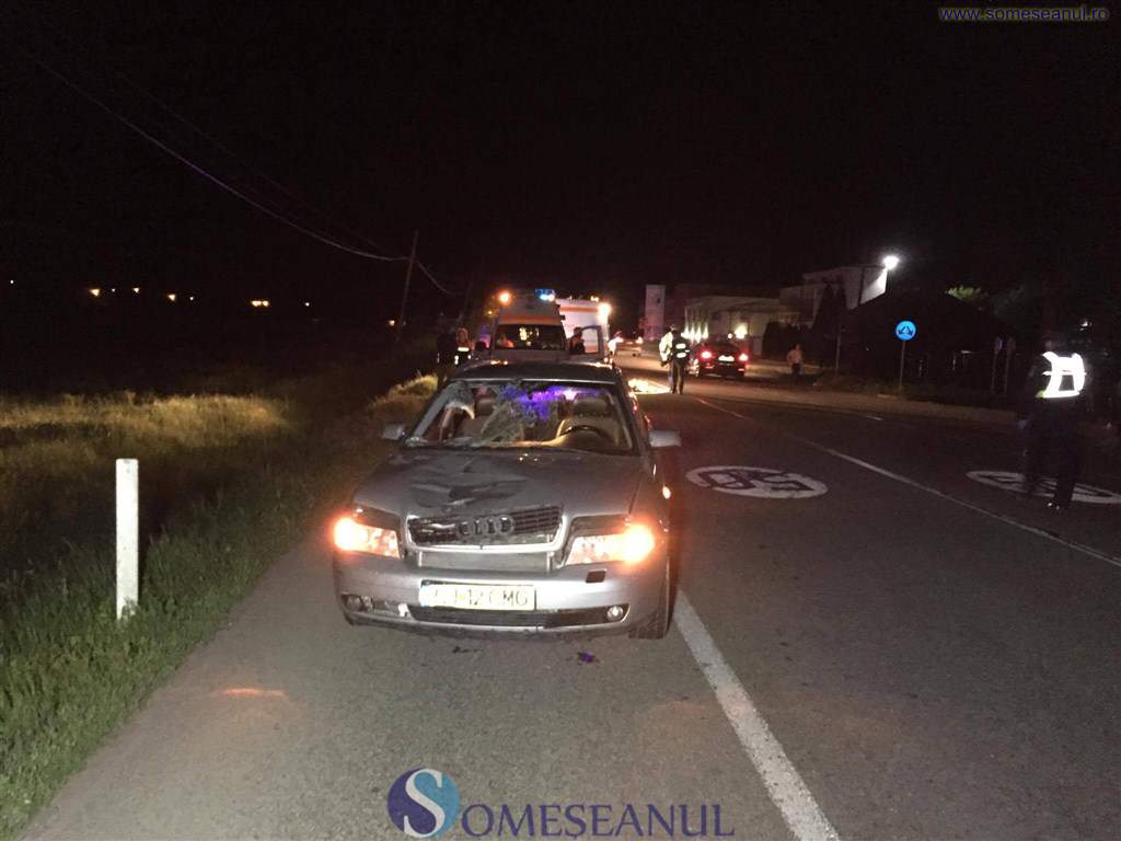 Bărbat ucis pe loc într-un accident în județul Cluj. Piciorul victimei, smuls în urma impactului violent