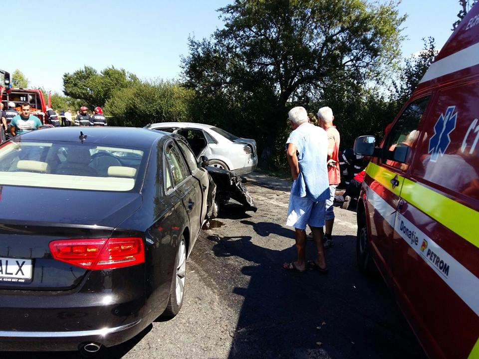 Accident grav pe DN1, la ieșirea din Ciolpani! Un bărbat a decedat GALERIE FOTO