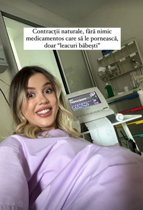 Emily Burghelea a născut un băiețel. Primele imagini cu bebelușul: „Faceți cunoștință cu voinicul nostru de 10”