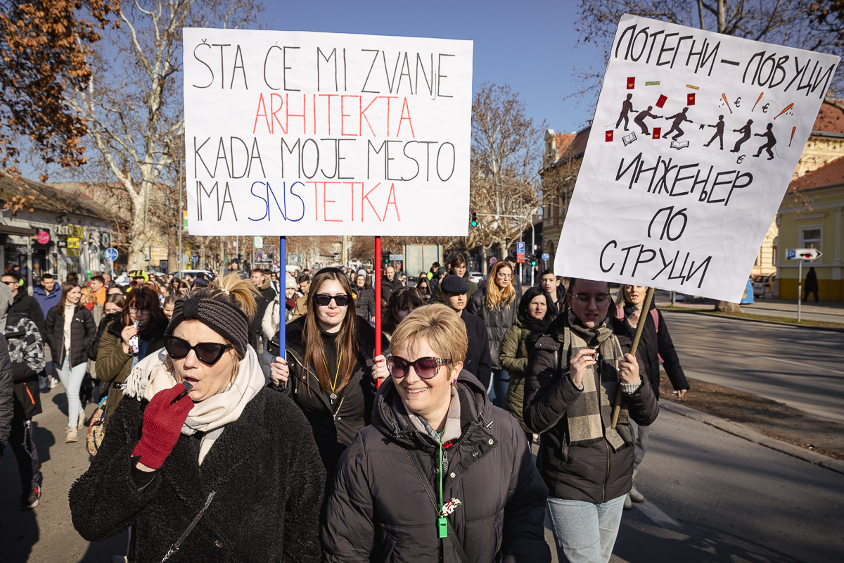 Culisele protestelor studențești care zguduie Serbia: „Sexul e mișto, dar ai încercat să i-o tragi sistemului?”