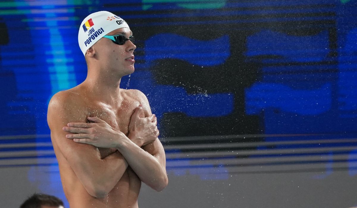 Cine transmite la TV finala lui David Popovici. La ce oră începe proba de 200 m liber de la Campionatele Europene de Natație Paris 2026