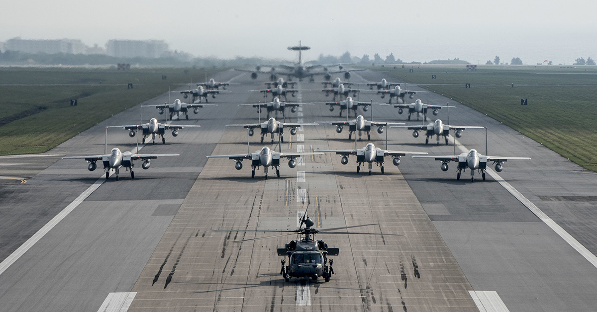 Top 10 African countries with the largest military aircraft fleet in 2025