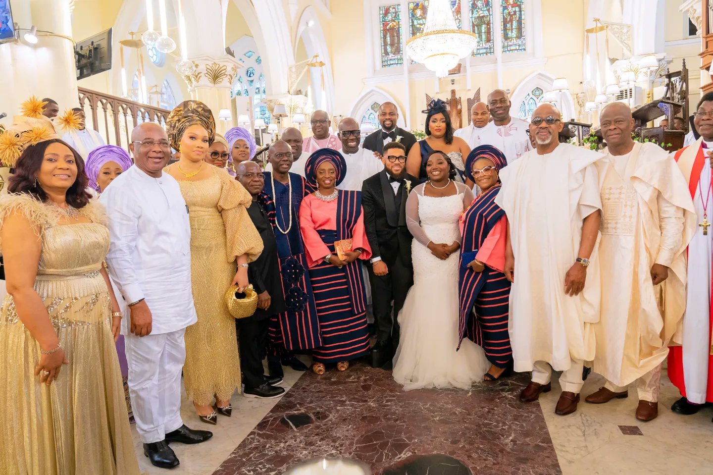 Otti, Soludo, others present as Sanwo-Olu marries off daughter in Lagos