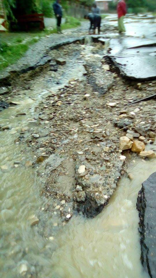 Imagini apocaliptice în judeţul Buzău! Natura a făcut ravagii