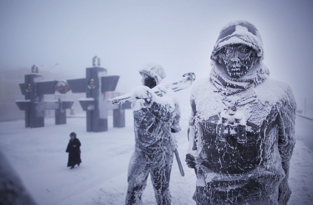 GALERIE FOTO/ Oymyakon, cel mai friguros loc de pe Pământ. S-au înregistrat temperaturi de minus 71,2 grade (VIDEO)
