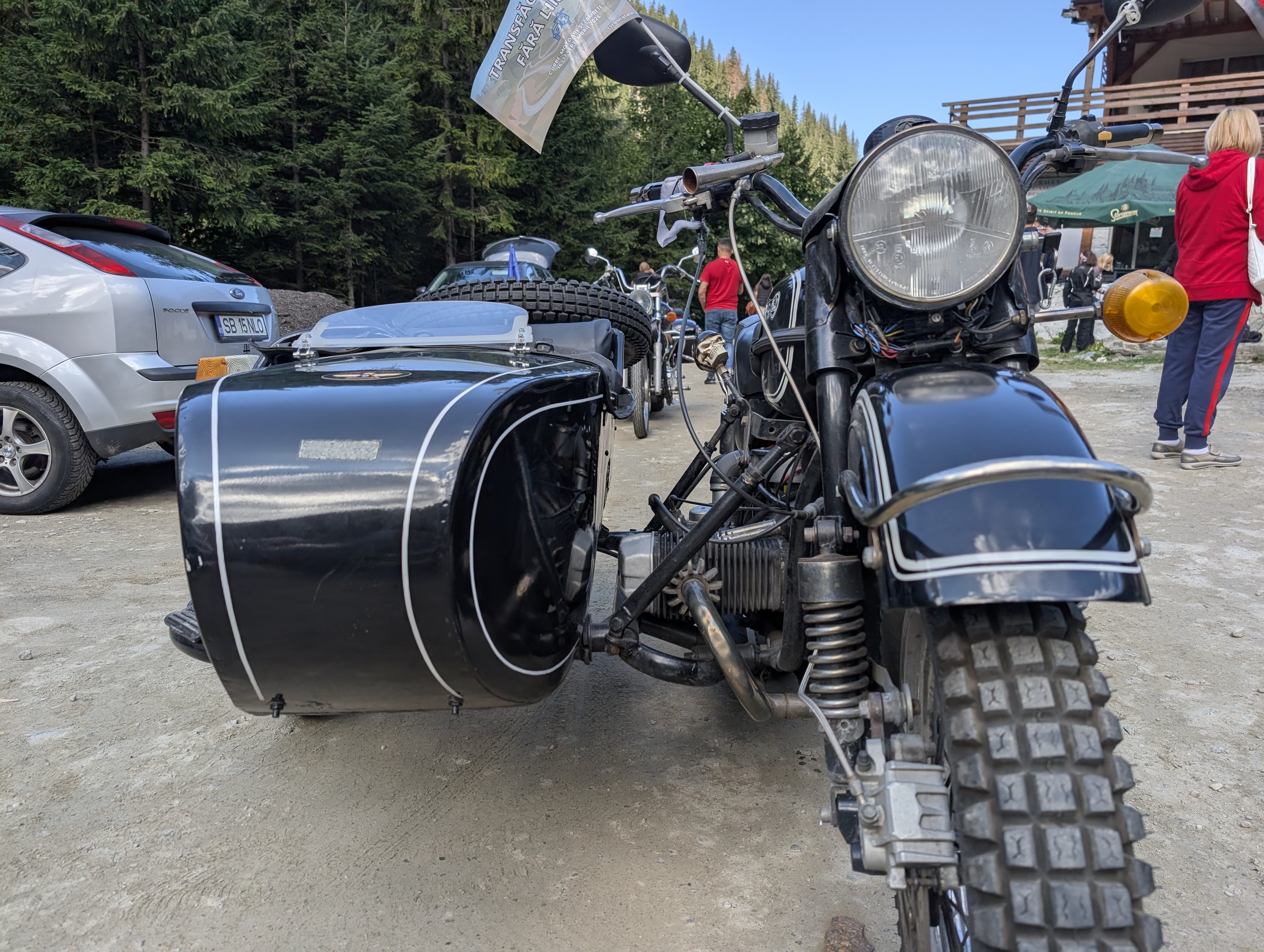 Transfăgărașanul, parcurs în motocicletă de persoane cu dizabilități