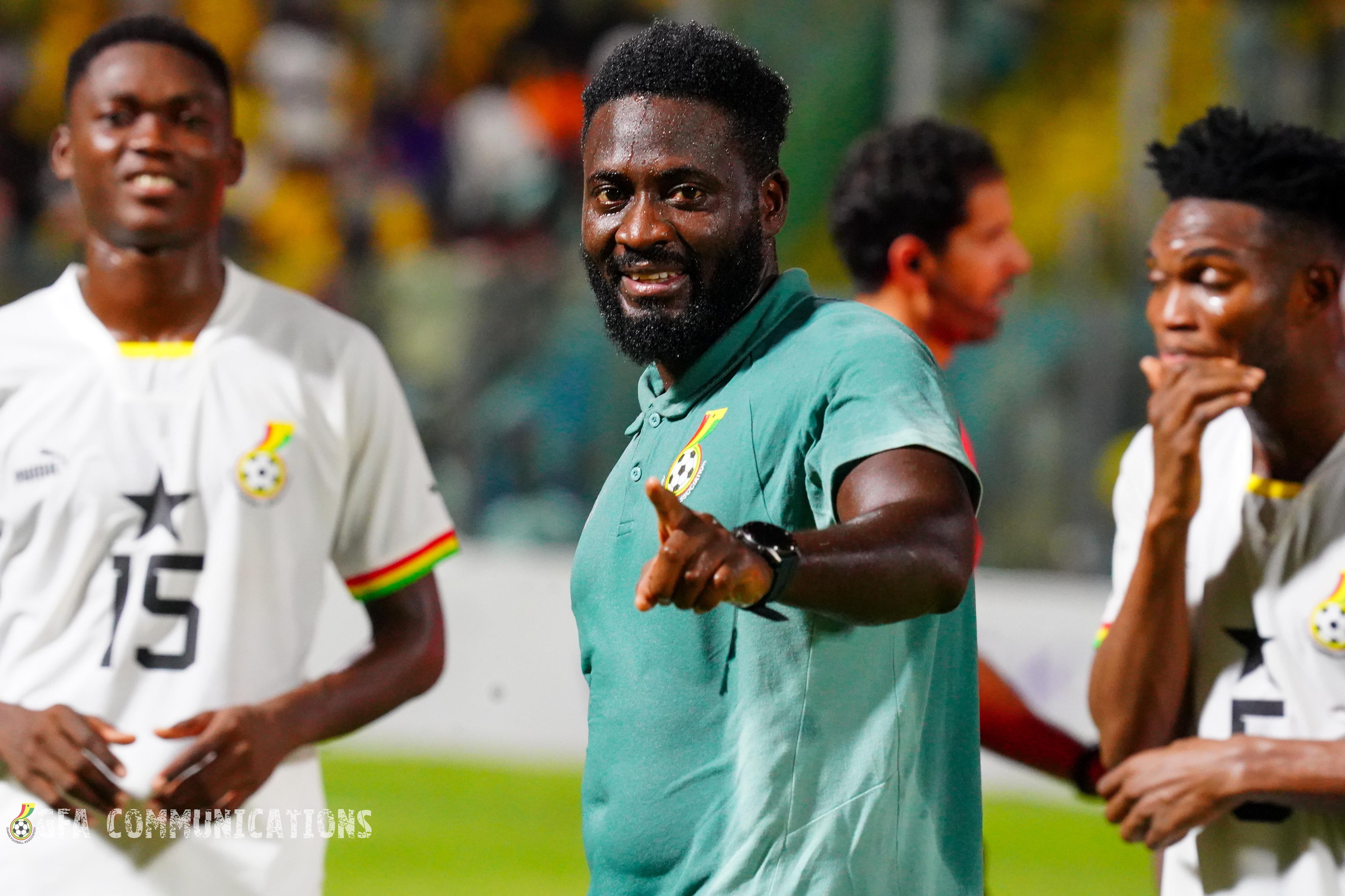 Black Satellites coach Desmond Ofei