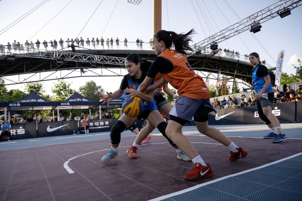 Baschet 3x3, muzică, staruri și energie urbană: BCR Sport Arena Streetball ajunge în Parcul Liniei, între 20 și 22 iunie