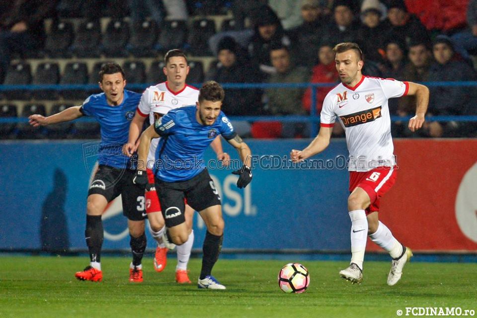 Liga 1, play-off, prima etapă: FC Viitorul - Dinamo Bucureşti 0-0. Reacţia lui Contra / VIDEO