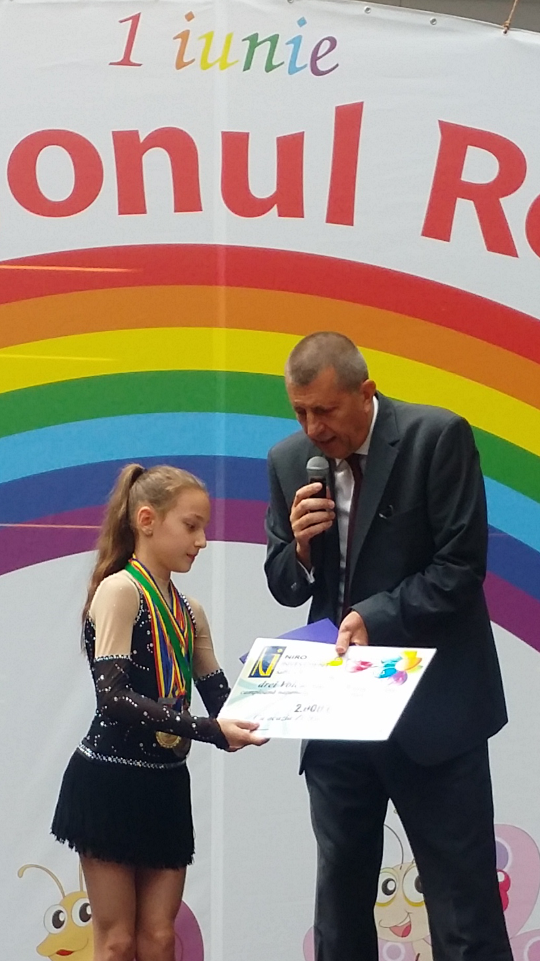 TÂNĂRUL SĂPTĂMÂNII / Campioana Andreea Voicu, premiată cu 2.000 de euro