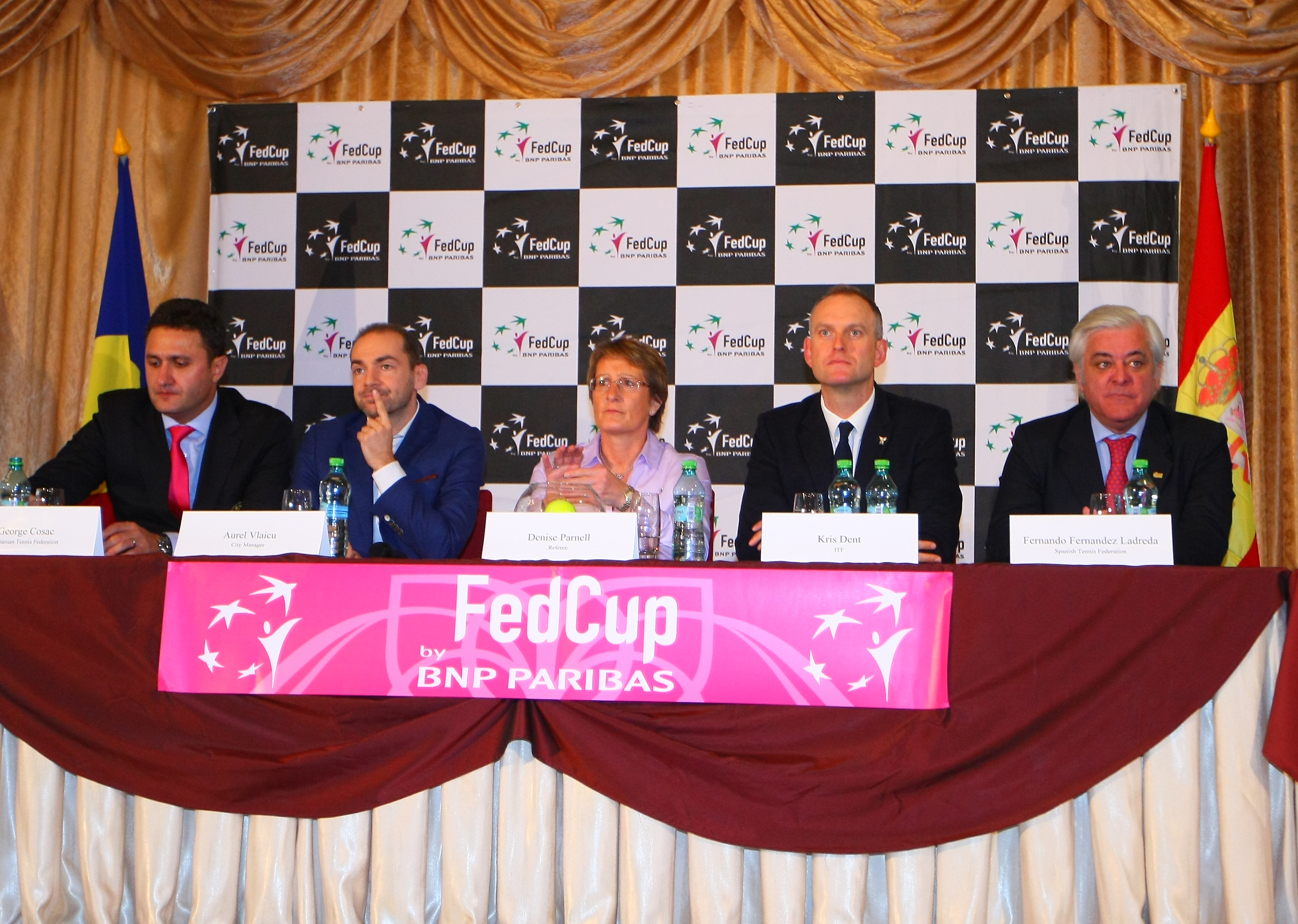 România - Spania, Fed Cup: s-a tras la sorți țintarul / GALERIE FOTO