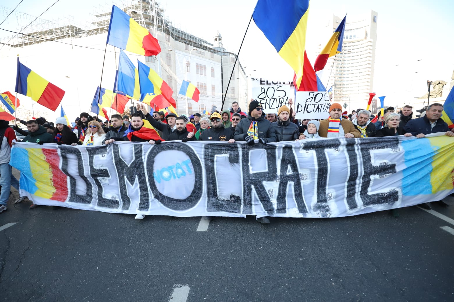 Proteste AUR în București și în țară, după ce Călin Georgescu a pierdut definitiv procesul prin care cerea reluarea alegerilor prezidențiale
