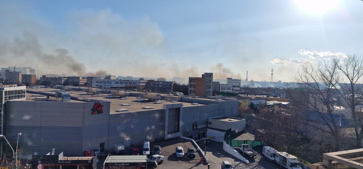 Incendiu de proporții în Delta Văcărești. A fost transmis mesaj RO-Alert