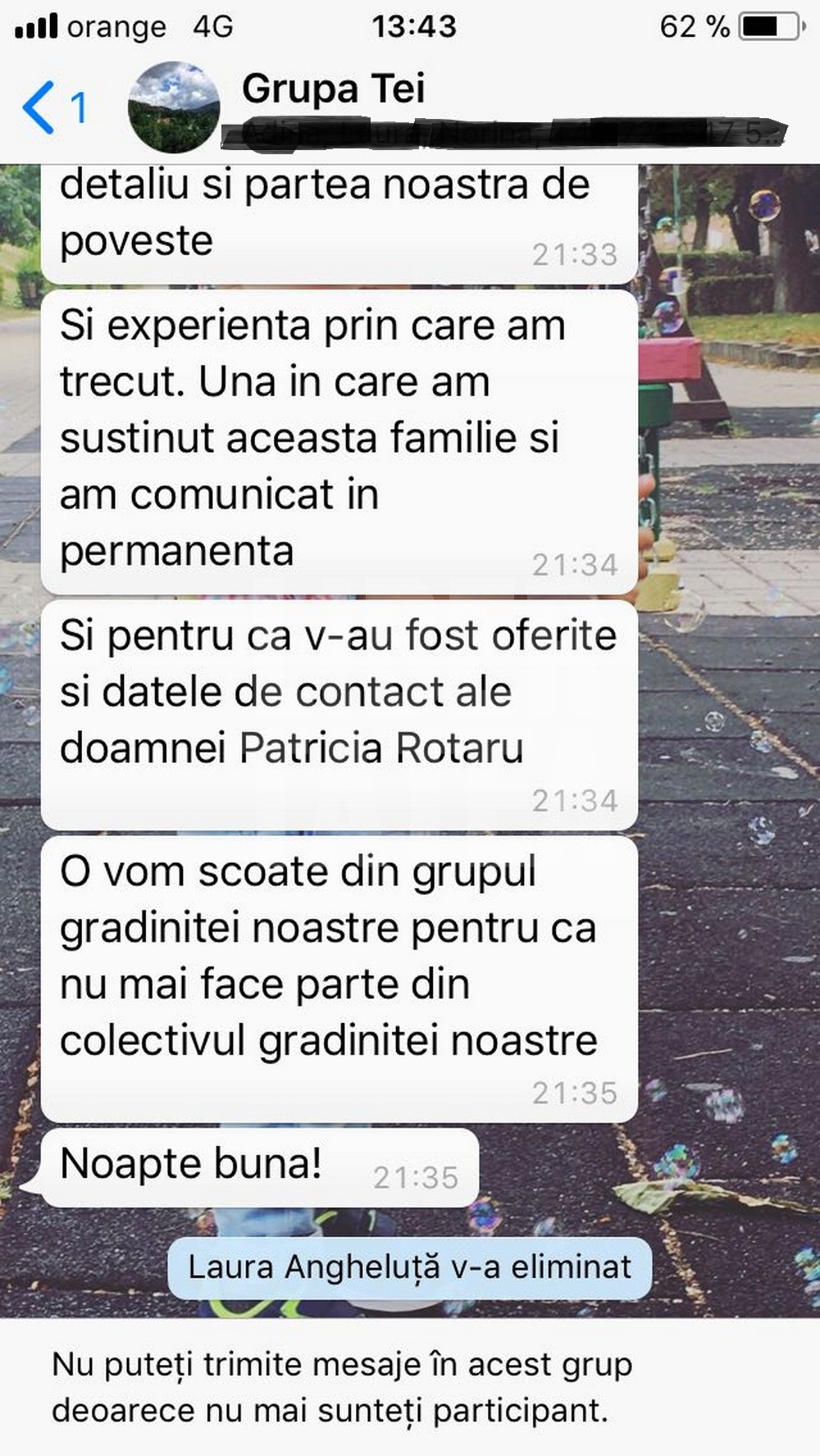 EXCLUSIV / Copil de 1 an și 8 luni, mușcat violent la grădiniță. Copilul a rămas cu traume