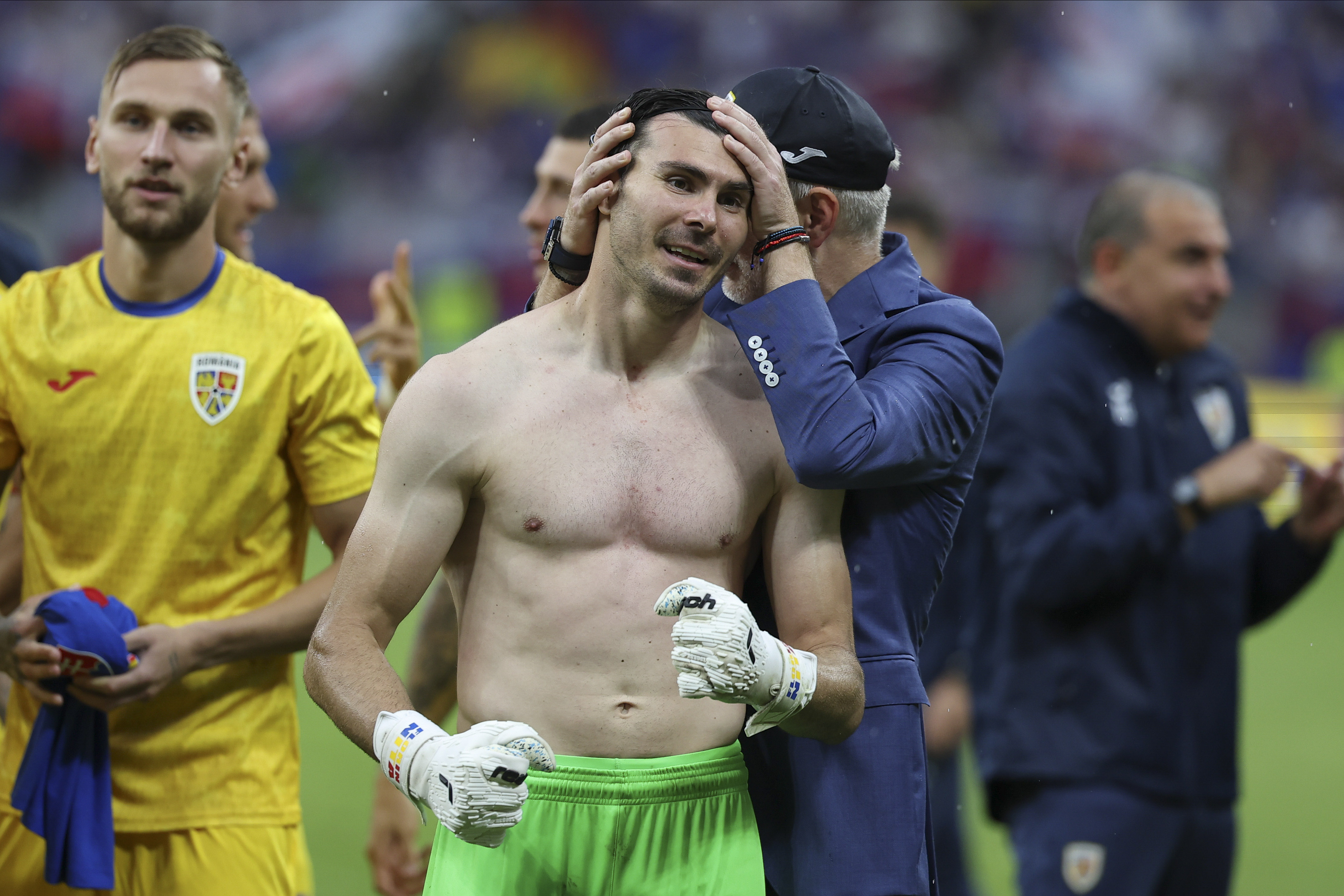 România - Slovacia 1-1 și „tricolorii” s-au calificat în „optimile” Euro 2024. Răzvan Marin a marcat din penalty, Florin Niță a securizat poarta