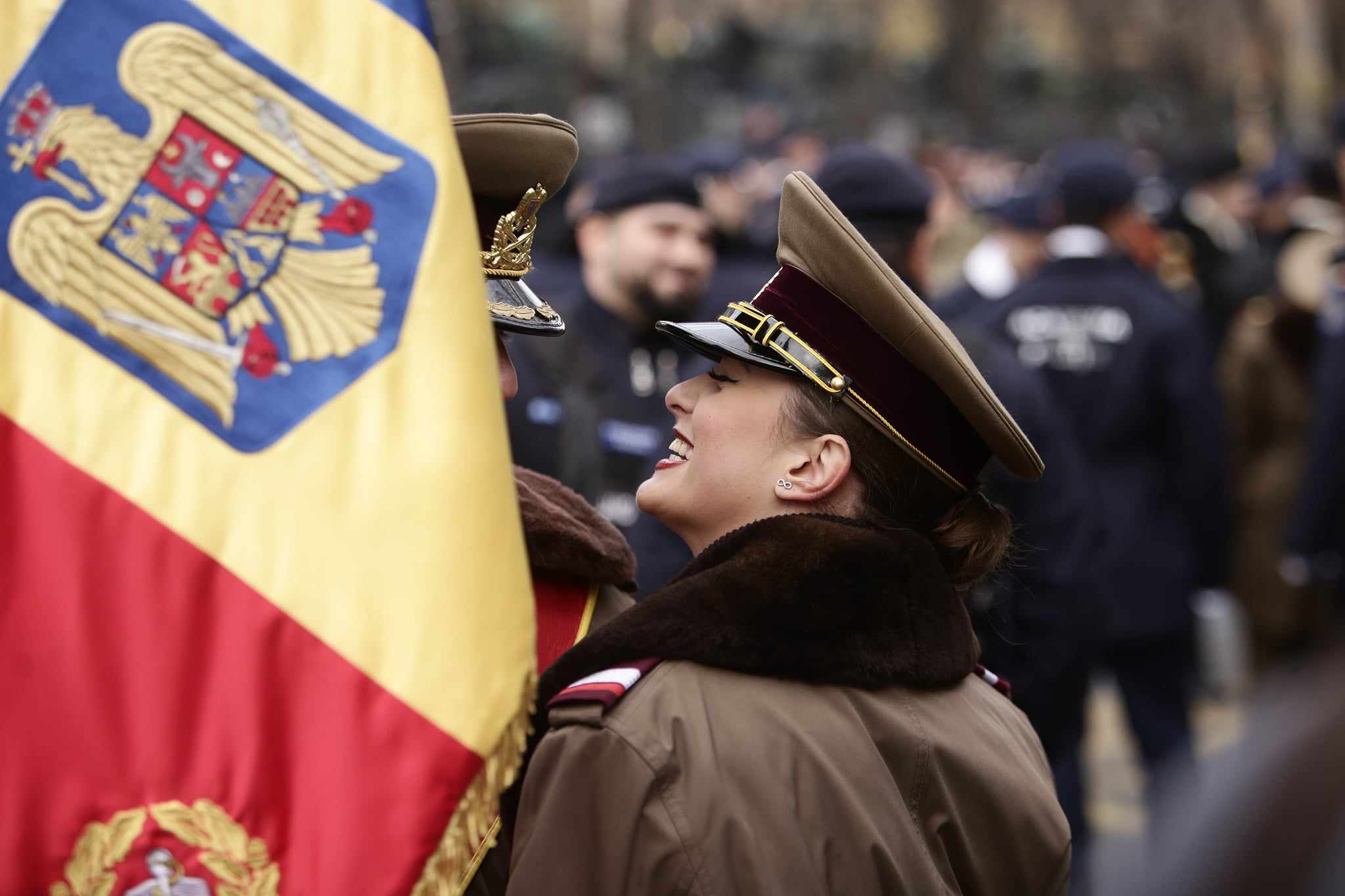 Parada de 1 decembrie 2023 din București. Peste 2.400 de militari, avioane F-16 și Eurofighter au defilat în fața a circa 100.000 de persoane