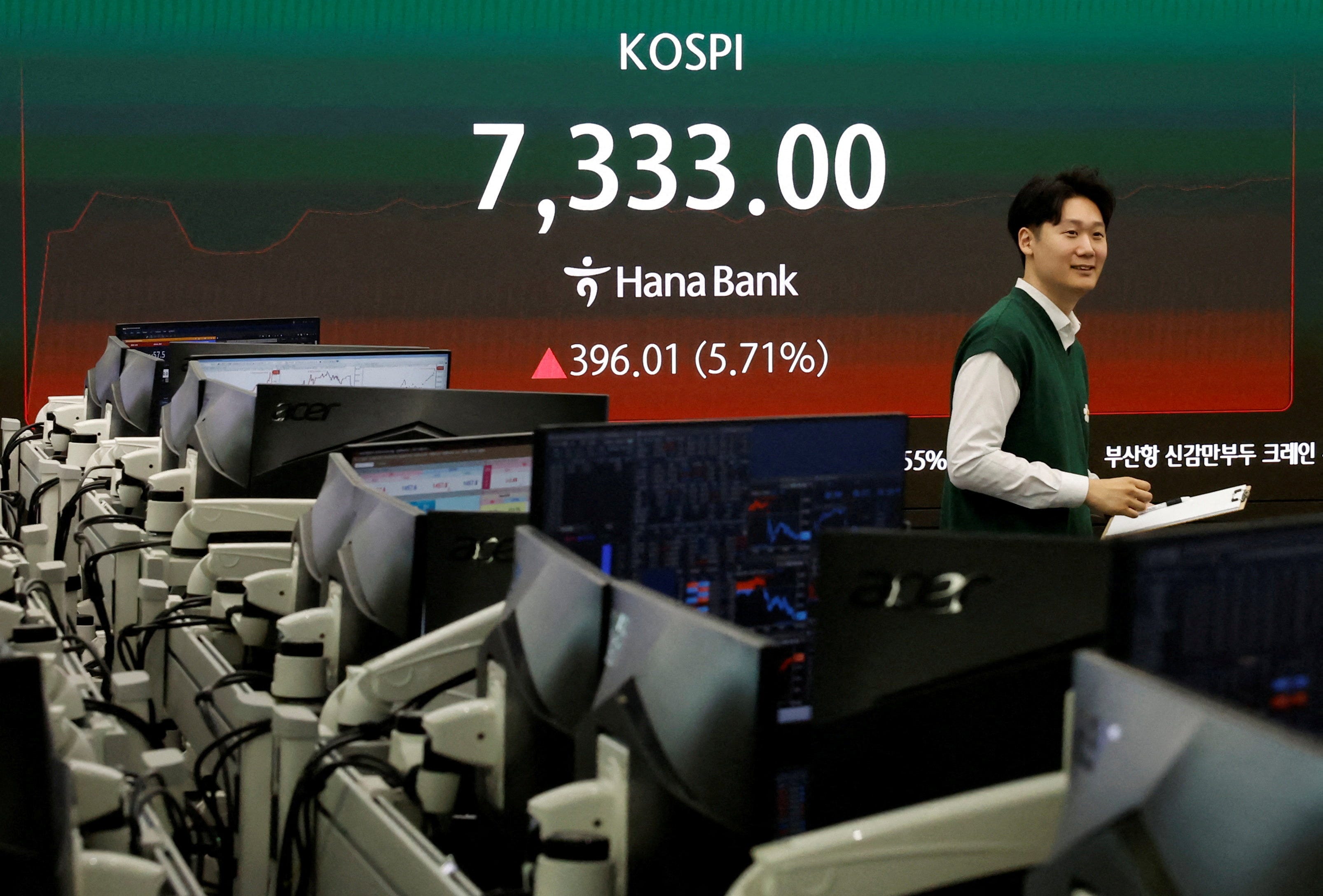 The world's hottest stock market just minted a trillion-dollar