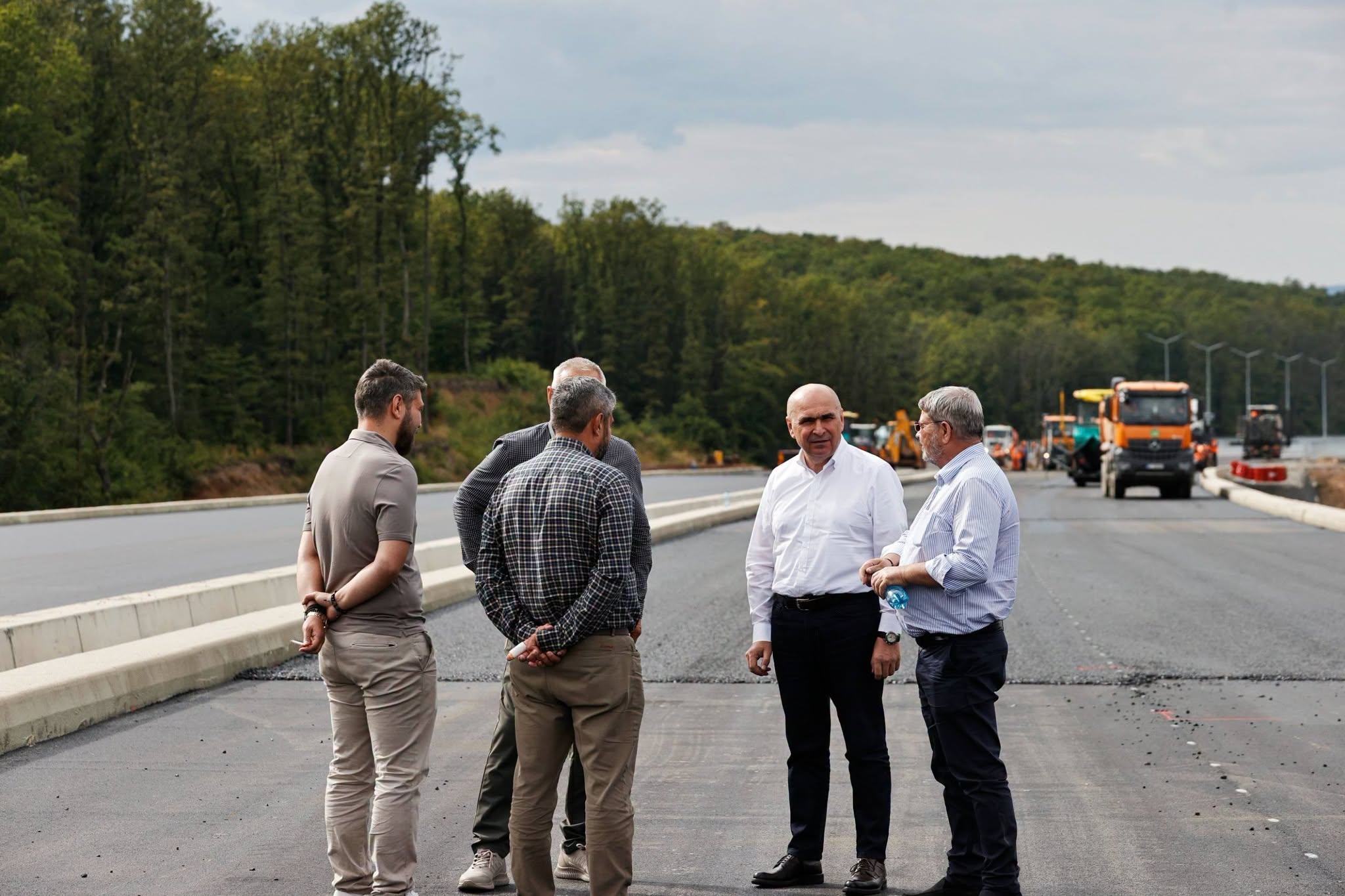 Ilie Bolojan a fost plimbat cu mașina de Dorinel Umbrărescu, șeful UMB, pe șantierul Autostrăzii Transilvania A3. Care este stadiul lucrărilor