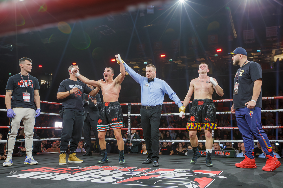 Pumni peste tot, lupte de putere și AK26: Retrăiește a patra noapte de nebunie pură din gala HELL Boxing Kings