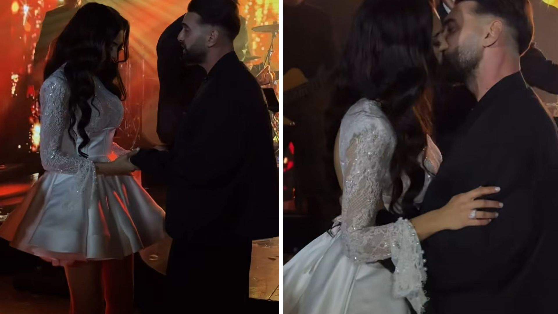 Cum a arătat cea de-a doua rochie de mireasă a soției lui Dorian Popa. Andreea i-a surprins pe invitați în ziua cea mare