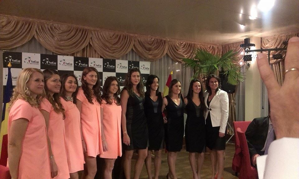 Echipa României de Fed Cup, în roz la petrecerea jucătoarelor