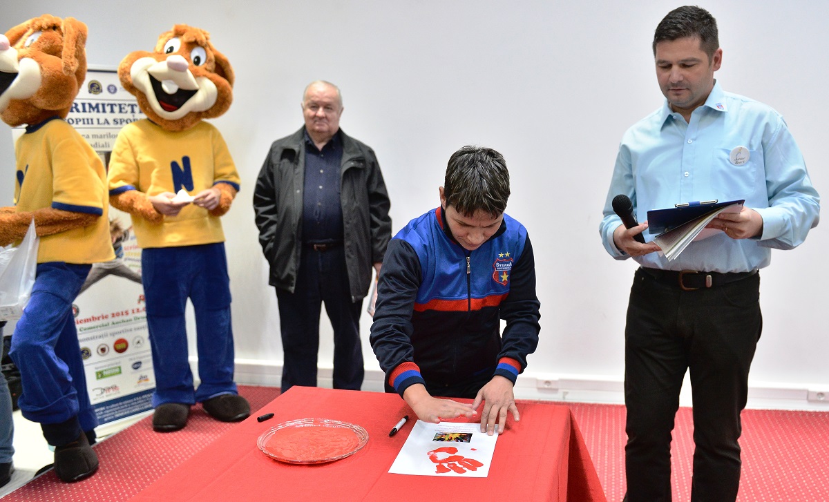 Mesajul campionilor de la CSA Steaua: ”Trimiteți copiii la sport”
