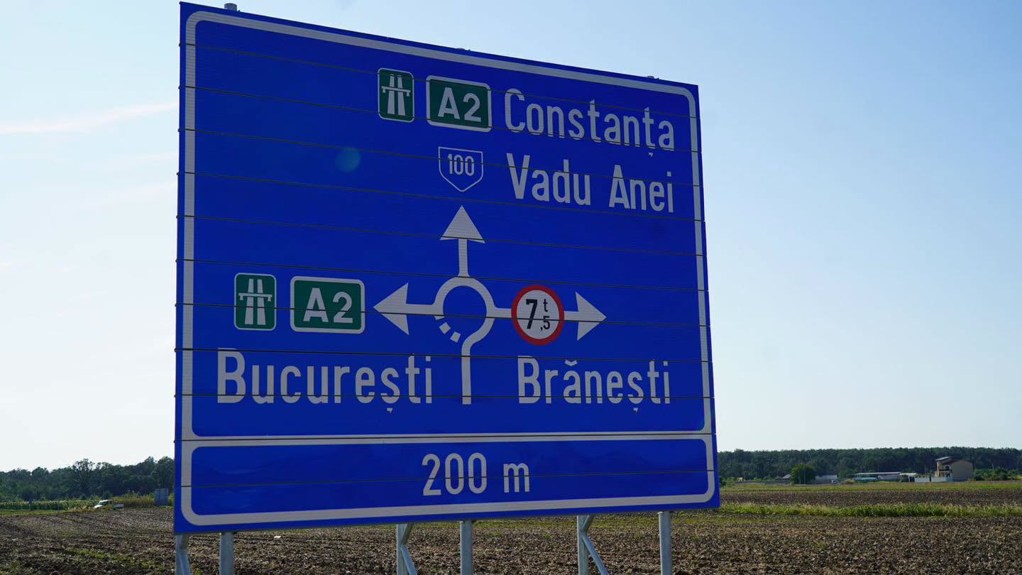 Centura Brănești a fost deschisă traficului: Legătură directă între DN3 și Autostrada A2