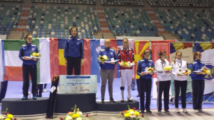 FOTO / Ana Maria Brânză și Edoardo Munzone au câștigat Trofeul “Alfredo Bachelli” la spadă