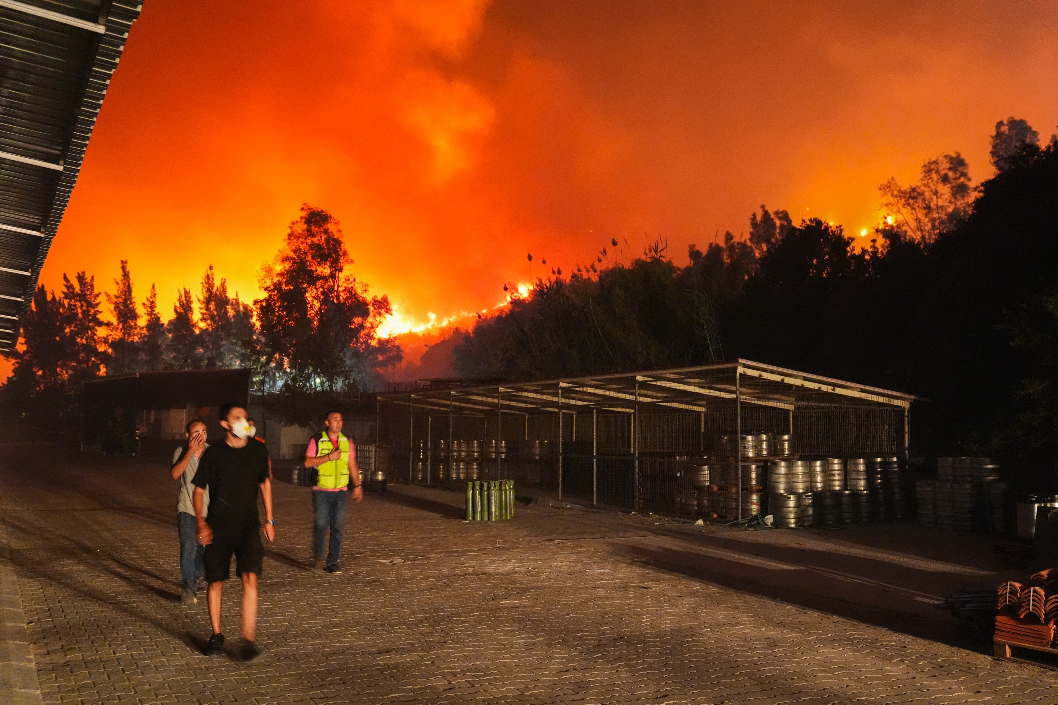 Incendiu de vegetație în apropiere de stațiunea Kușadasi, unde se află și turiști români. Avertismentul MAE