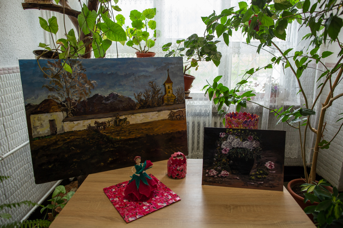 Un pictor fără școală, abandonat la naștere într-un centru de boli psihice din Argeș, are un talent unic în reproducerea tablourilor celebre