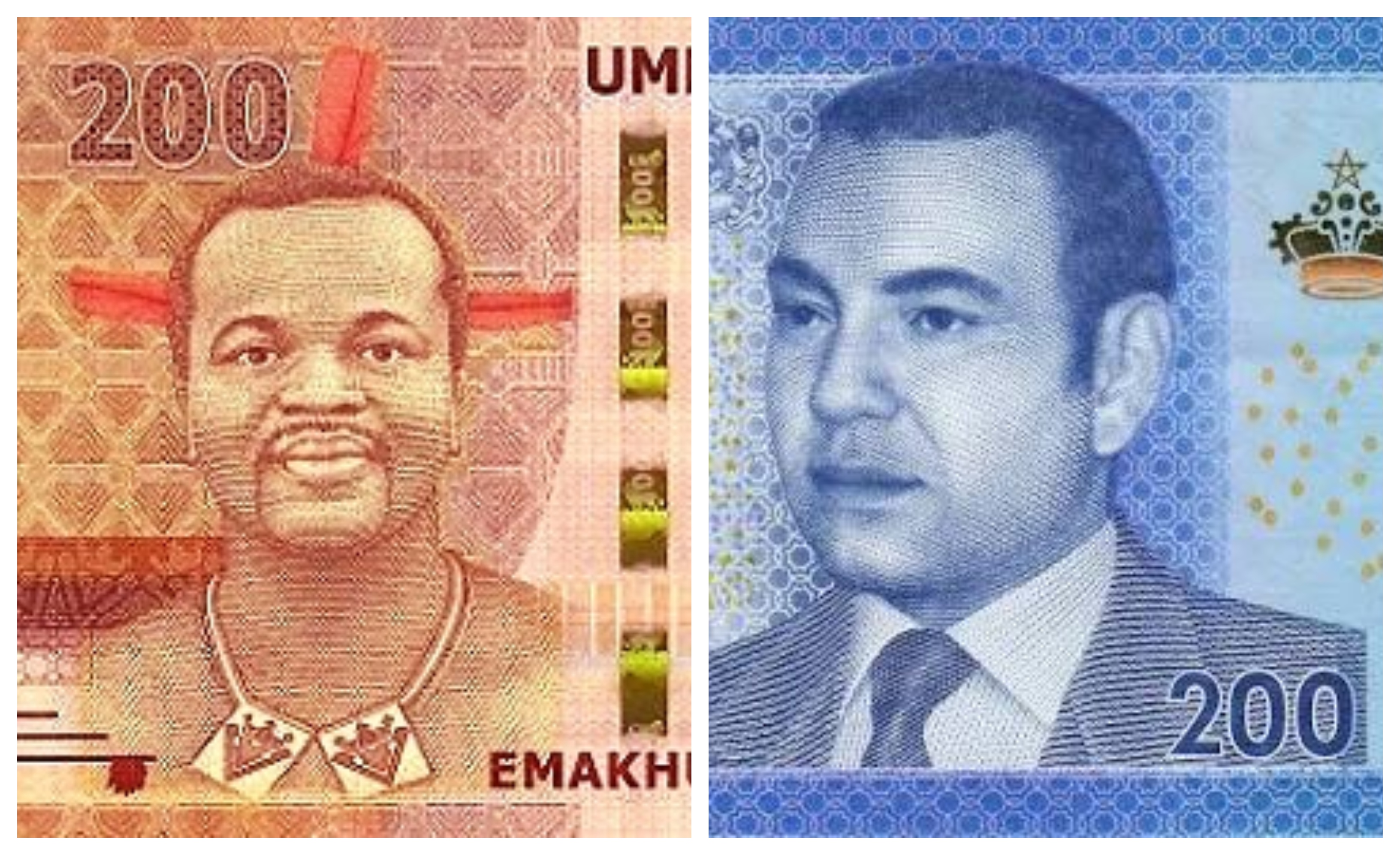 In Africa, the closest current parallels are Morocco’s King Mohammed VI and Eswatini’s King Mswati III, both living heads of state who remain in office while appearing on national currency.