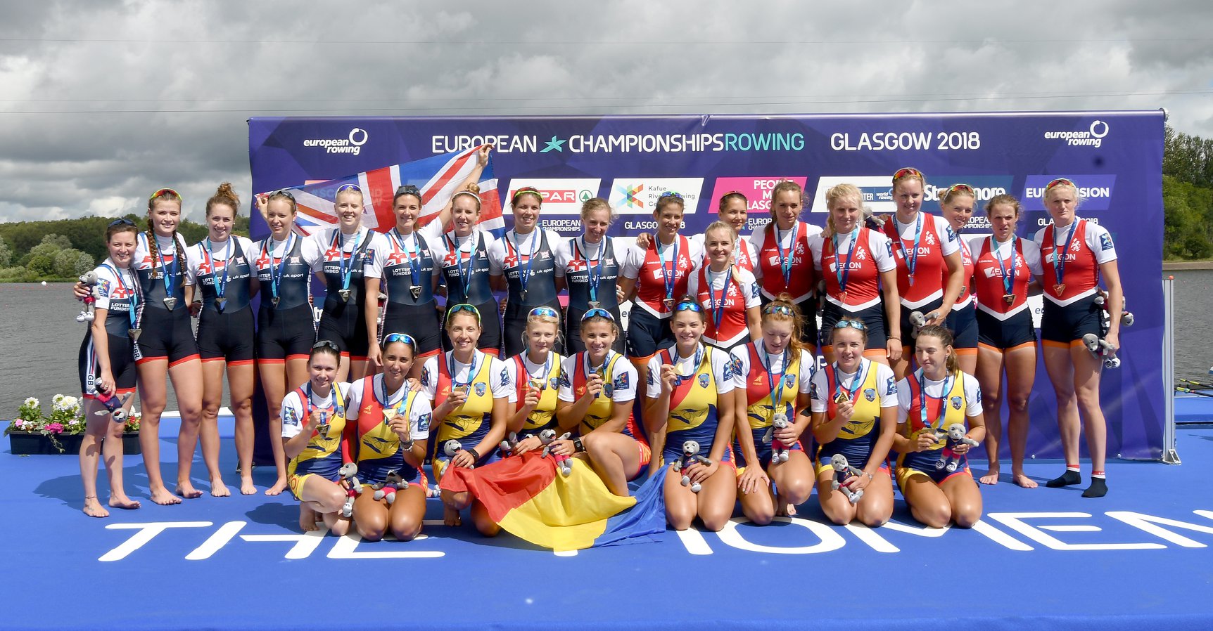 Campionatul European de canotaj 2018. România, primul loc în clasamentul pe medalii! | FOTO