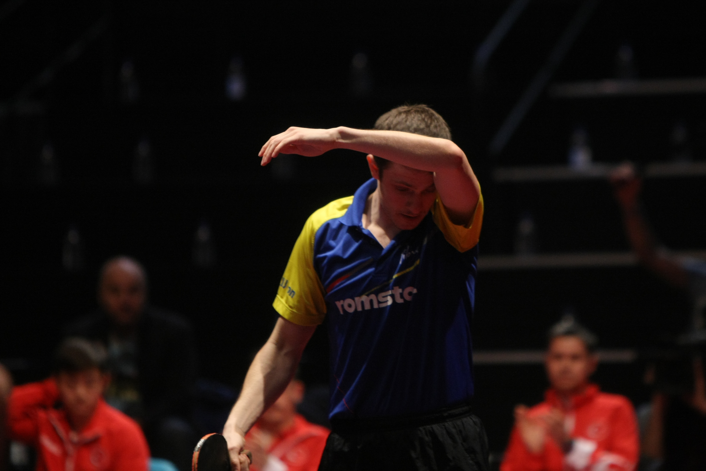 Echipa masculină de tenis de masă a României a încheiat neînvinsă grupa preliminară pentru Campionatul European 2017 | GALERIE FOTO