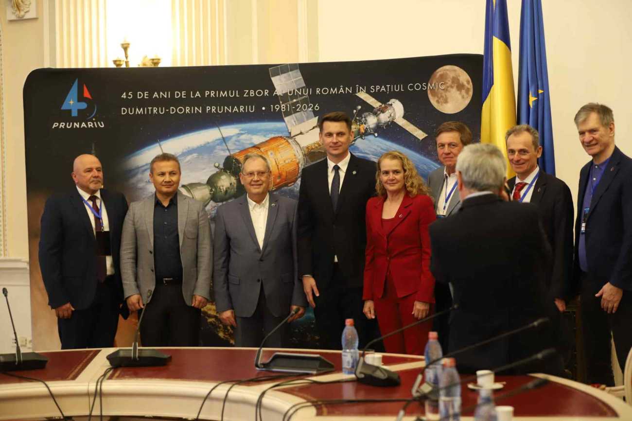 Dumitru Prunariu, singurul român care a zburat în Cosmos, aniversat în Senat după 45 de ani de la misiunea Soyuz 40