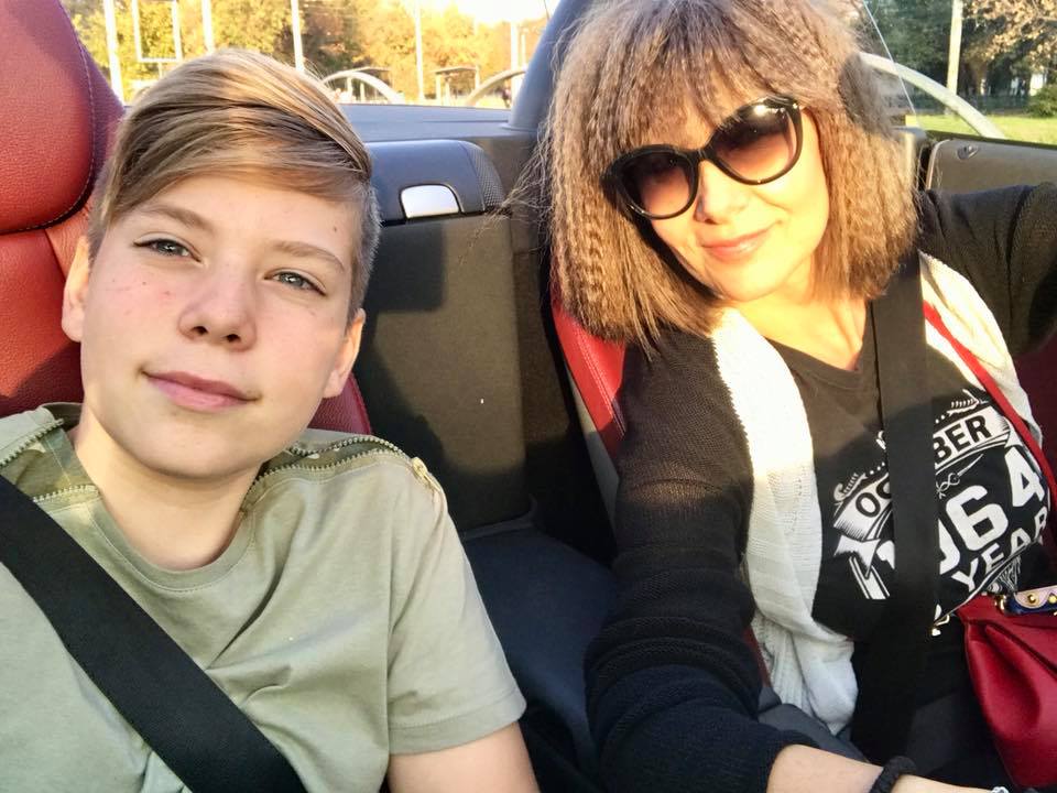 Ce mare și super frumos s-a făcut fiul Romaniței Iovan. "Viitorul manechin al României" | FOTO