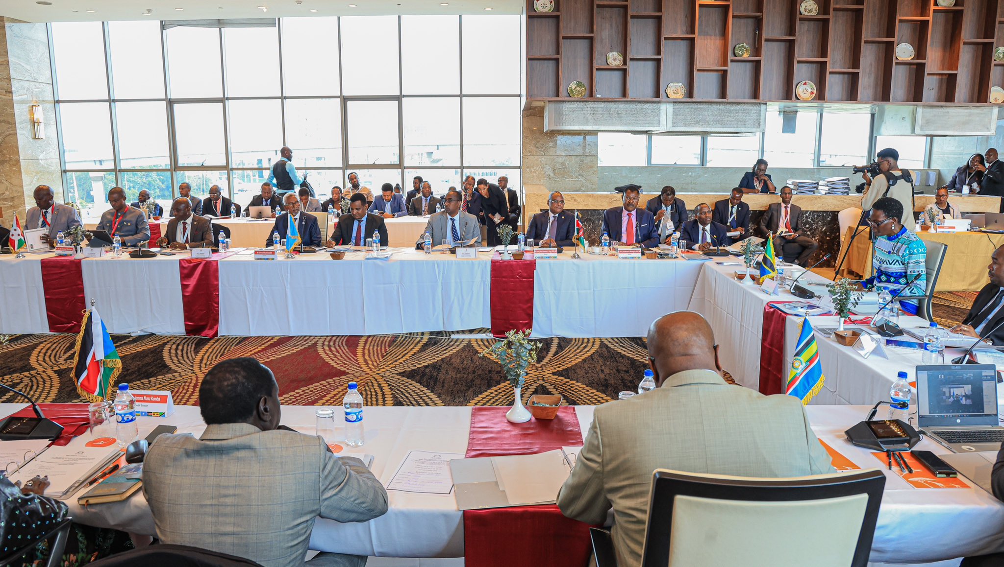 National Assembly Speaker Moses Wetangula with other speakers from East Africa countries