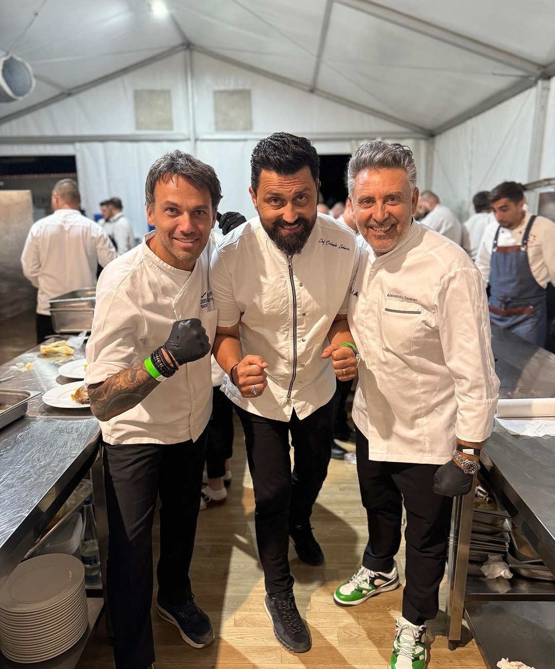Declarații neașteptate făcute de jurații „Chefi la cuțite” despre nunta lui Ianis Hagi. Chef Sautner, chef Zaharia și chef Popescu au gătit pentru invitați